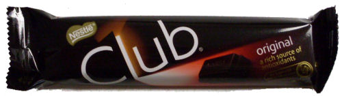 Nestle Club Dark Chocolate Bar (BB:DEC2010)