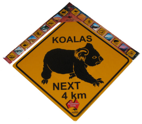 Large Road Sign - Koala