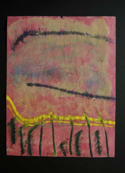 Aboriginal Art - Saltpan Songlines (2004)