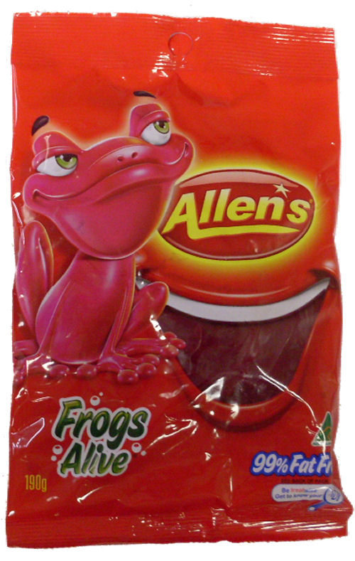 Allens Frogs Alive 190g