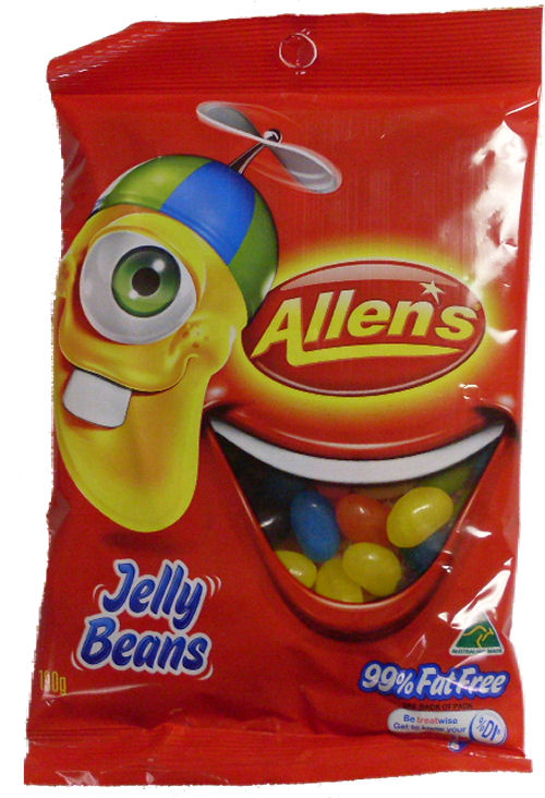 Allens Jelly Beans 190g (BB:OCT10)