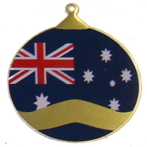 Christmas Ornament - Australian Flag Bauble