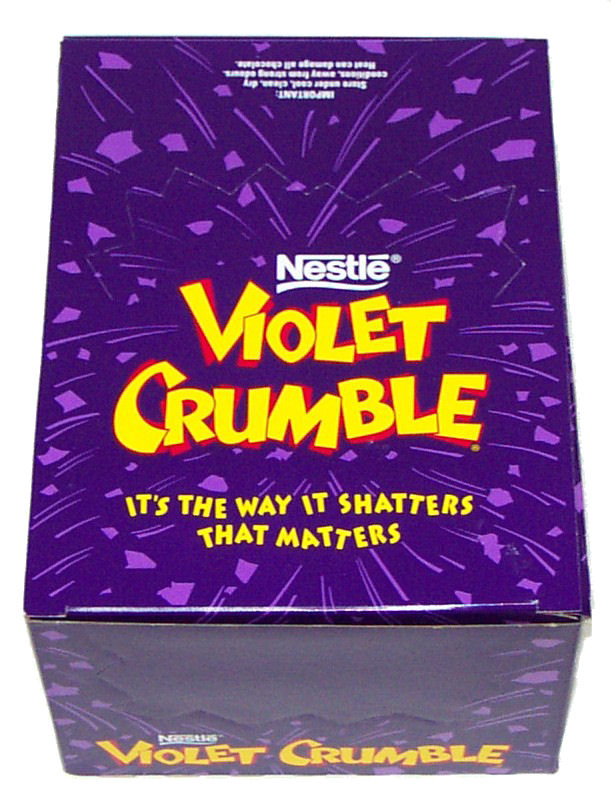 Box: 42 Nestle Violet Crumble Bars