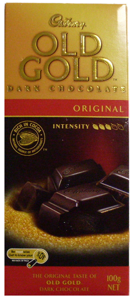 Cadbury Old Gold Dark Chocolate 100g (BB:AUG10)