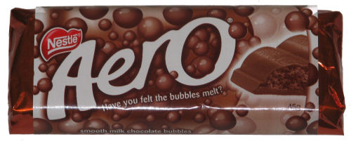 Nestle Aero Milk Chocolate Bars 2oz (45g) (BB 19/Aug/2009)