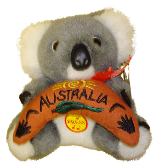 Koala with Musical Boomerang 5.5" (14cm)