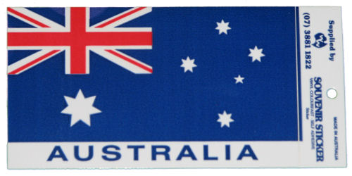 Australian Flag Car Sticker